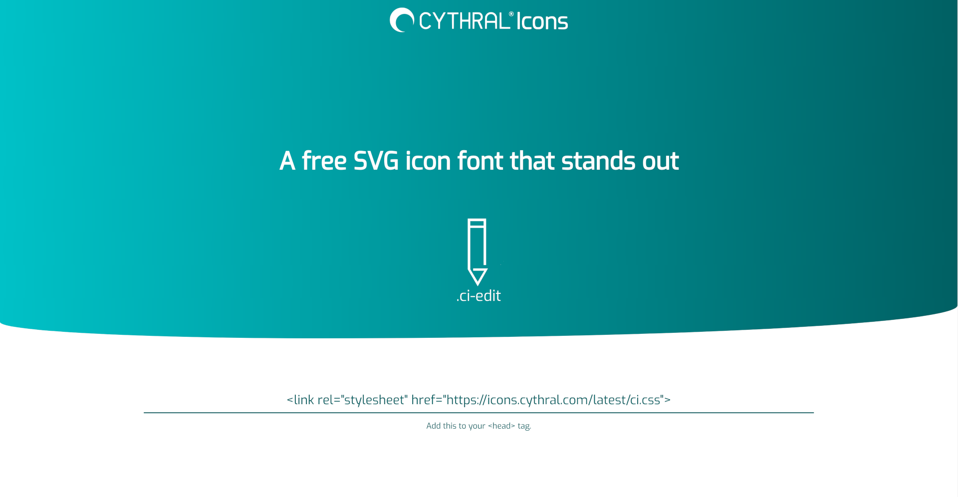 Icons Font - Cythral Portfolio